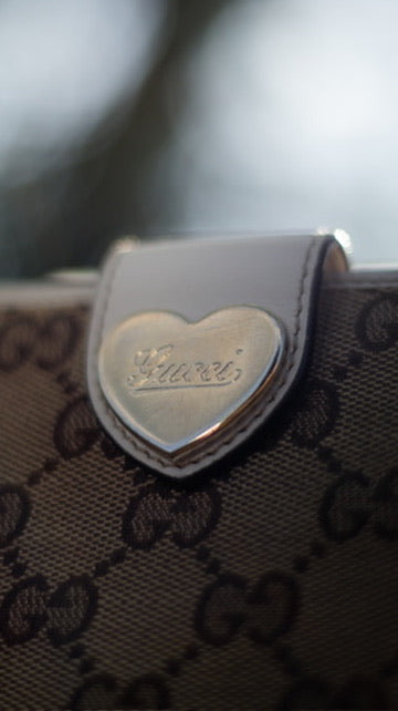 Portefeuille Gucci Coeur