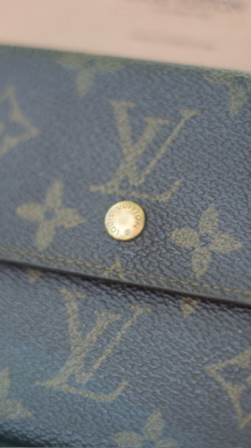 Portefeuille Elise Louis Vuitton