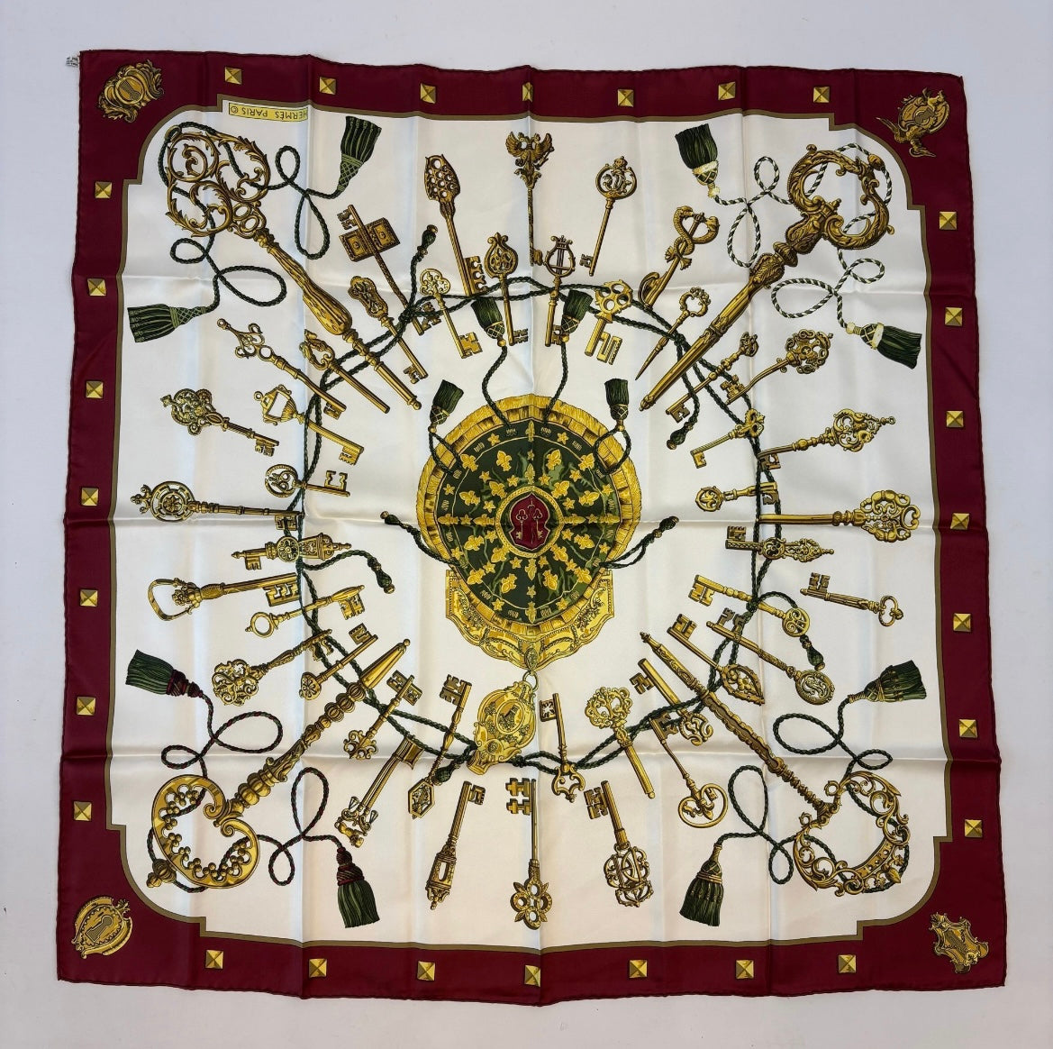 Carré Hermès "Les Clés" 90x90